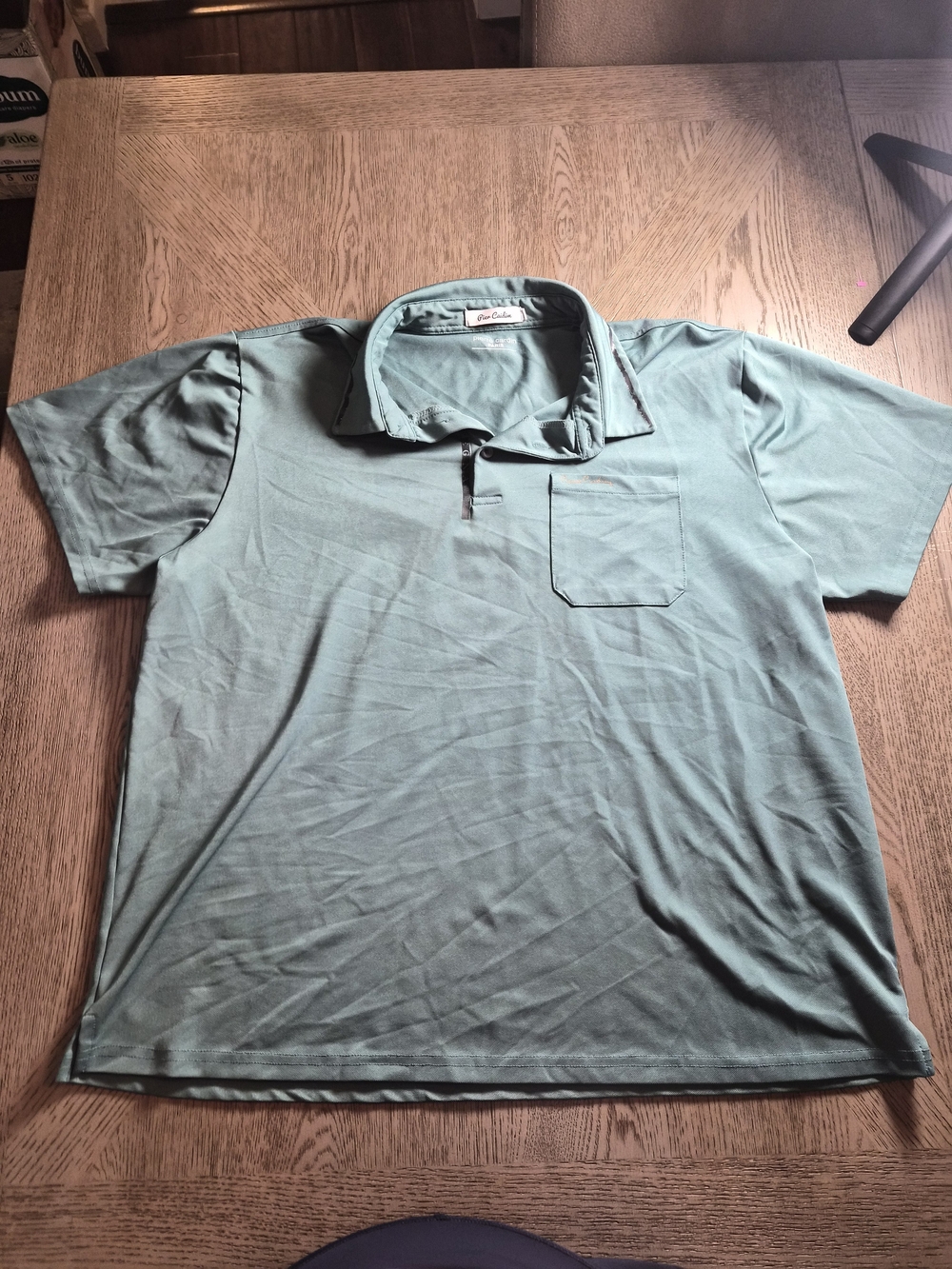 Pierre Cardin Seafoam Green Short Sleeve Polo
